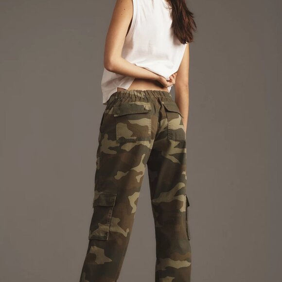 Anthropologie Cargo Camo Pants - Picture 2 of 4